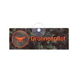 Wilde Hilde Saugnapfschild "Drohnenpilot" II