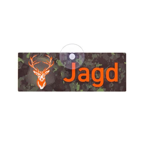 Wilde Hilde Saugnapfschild "Jagd" I