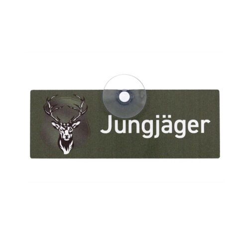 Wilde Hilde Saugnapfschild "Jungjäger"