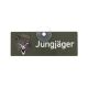 Wilde Hilde Saugnapfschild "Jungjäger"