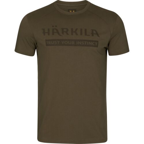 Härkila Herren T-Shirt Logo Willow Green XL