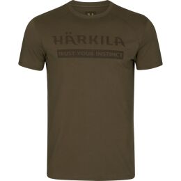 H&auml;rkila Herren T-Shirt Logo Willow Green XL