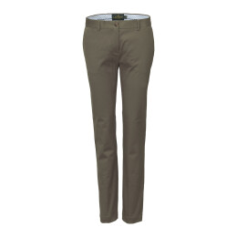 Laksen Damen Hose Chino Pennyton Camel 34