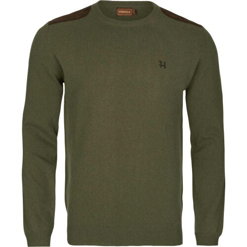 Härkila Herren Pullover Arran Olive 4XL
