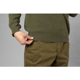 H&auml;rkila Herren Pullover Arran Olive 4XL