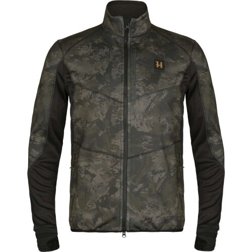 Härkila Herren Fleecejacke NOCTYX Camo AXIS MSP®Black/Black L