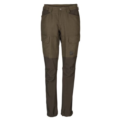 Härkila Damen Hose Scandinavian Willow Green/Deep Brown 46 Regular 32"