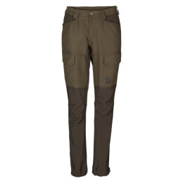 H&auml;rkila Damen Hose Scandinavian Willow Green/Deep Brown 46 Regular 32&quot;