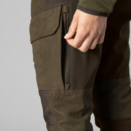 H&auml;rkila Damen Hose Scandinavian Willow Green/Deep Brown 46 Regular 32&quot;