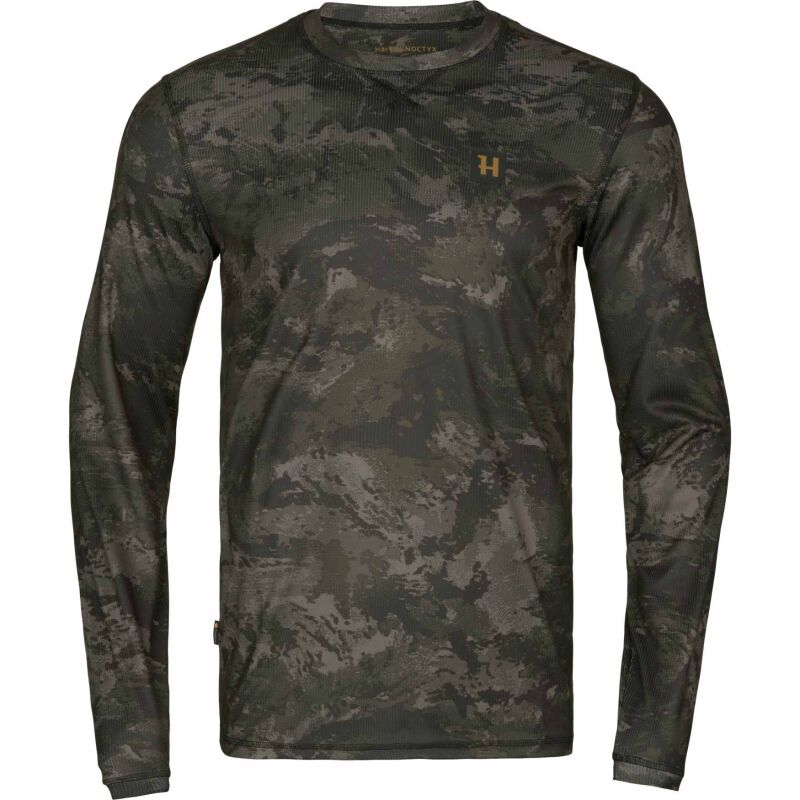 Härkila Herren Langarmshirt NOCTYX Camo AXIS MSP®Black XL