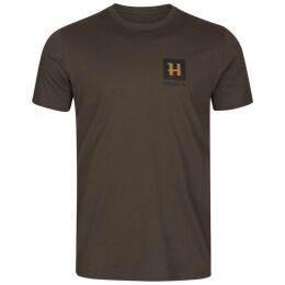 H&auml;rkila Herren T-Shirt Gorm Short Sleeve Shadow brown L