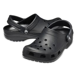 Crocs Unisex Clog Classic Black M10W12/43-44