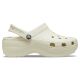Crocs Damen Clog Classic Platform Bone W8/38-39