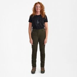 Deerhunter Damen Hose Lady Northward Bark Green 34