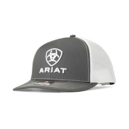 Ariat Herren Cap Shield Logo White