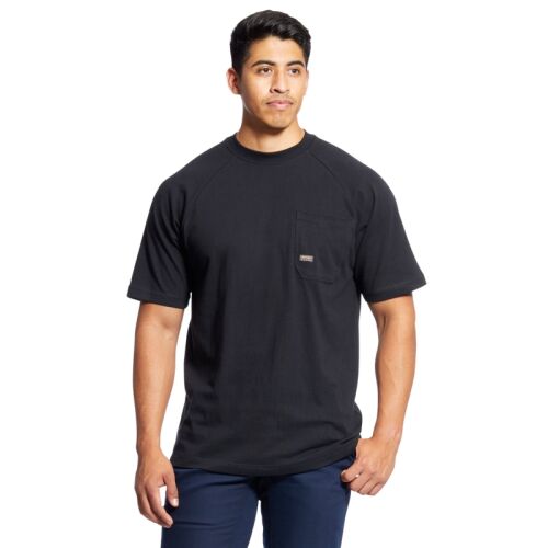 Ariat Herren T-Shirt Rebar® CottonStrong Black L