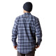 Ariat Herren Hemd Rebar® Work Flanell DuraStretch Navy M
