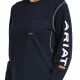 Ariat Damen Langarmshirt Rebar™ Workman Navy M