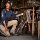Ariat Damen Langarmshirt Rebar™ Workman Navy M