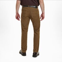 Sunwill Herren Hose Cord Fitted Fit Khaki 32/30