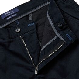 Sunwill Herren Chino Hose Extreme Flexibility Navy 50