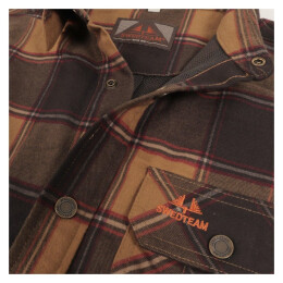 Swedteam Herren Hemd Crest Dark Sand 4XL