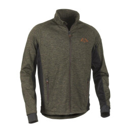 Swedteam Herren Stretch-Fleecejacke Lynx Swedteam Green 2XL