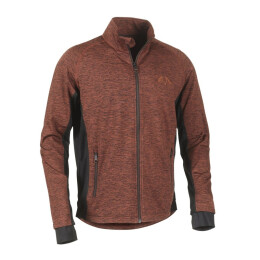 Swedteam Herren Stretch-Fleecejacke Lynx Dark Orange M