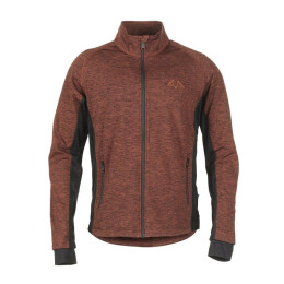 Swedteam Herren Stretch-Fleecejacke Lynx Dark Orange M