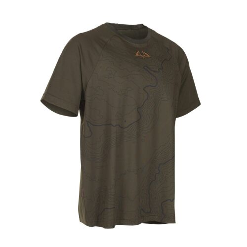 Swedteam Herren T-Shirt Alpha SS RE-ECO Printed Green S