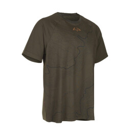 Swedteam Herren T-Shirt Alpha SS RE-ECO Printed Green S
