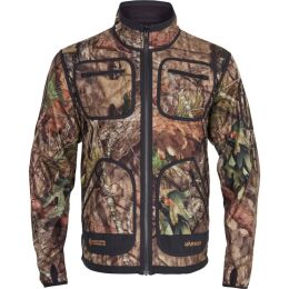 H&auml;rkila Herren Fleecejacke Mossy Kamko WSP MossyOak&reg;Break-up Country&reg;/Black S