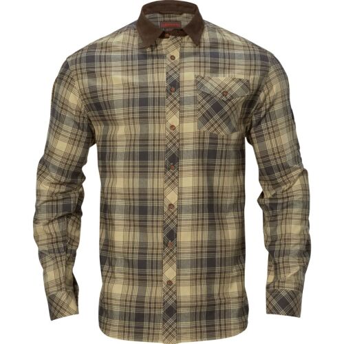 Härkila Herren Hemd Driven Hunt Light teak check XXL