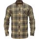 Härkila Herren Hemd Driven Hunt Light teak check XXL