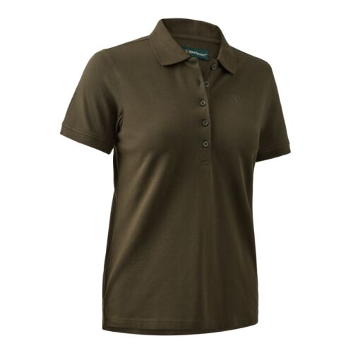 Deerhunter Damen Poloshirt Lady Harriet Deep Green 38