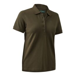 Deerhunter Damen Poloshirt Lady Harriet Deep Green 38