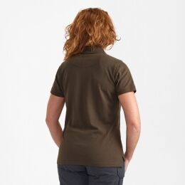 Deerhunter Damen Poloshirt Lady Harriet Deep Green 38