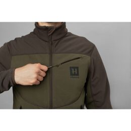 H&auml;rkila Herren Fleecejacke Olaf Willow green/Shadow grey M