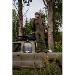 H&auml;rkila Herren Fleecejacke Olaf Willow green/Shadow grey M