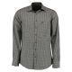 OS Trachten Herren Hemd Finn Slim Fit Oliv 37/38