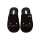 Adelheid Damen Filzpantoffel Abenteurerin Ohren pechschwarz 42/43