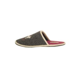 Adelheid Damen Filzpantoffel Weltenbummlerin mausgrau 42/43