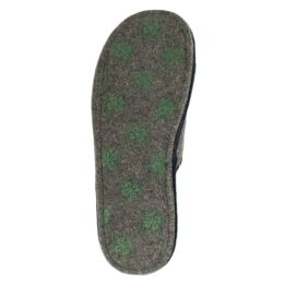 Adelheid Damen Filzpantoffel Weltenbummlerin mausgrau 42/43