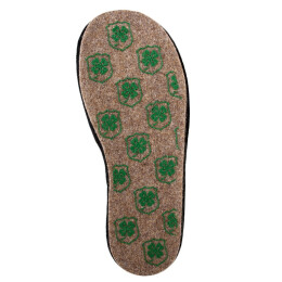 Adelheid Herren Filzpantoffel Schwein gehabt haselnuss haselnuss 42/43