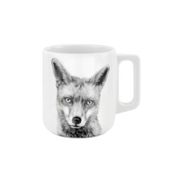 Mittelpunkt. Tasse mit Henkel mit Fuchsmotiv 370ml