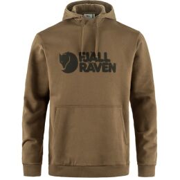 Fj&auml;llr&auml;ven Herren Hoodie Logo Wood Brown L