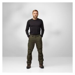 Fj&auml;llr&auml;ven Herren Hose Drev Hybrid Dark Olive 48/S