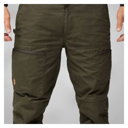 Fj&auml;llr&auml;ven Herren Hose Drev Hybrid Dark Olive 48/S