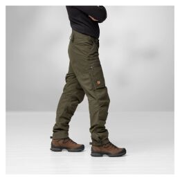 Fj&auml;llr&auml;ven Herren Hose Drev Hybrid Dark Olive 48/S