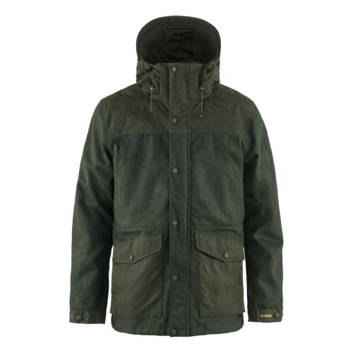 Fjällräven Herren Jacke Värmland Wool Deep Forest M